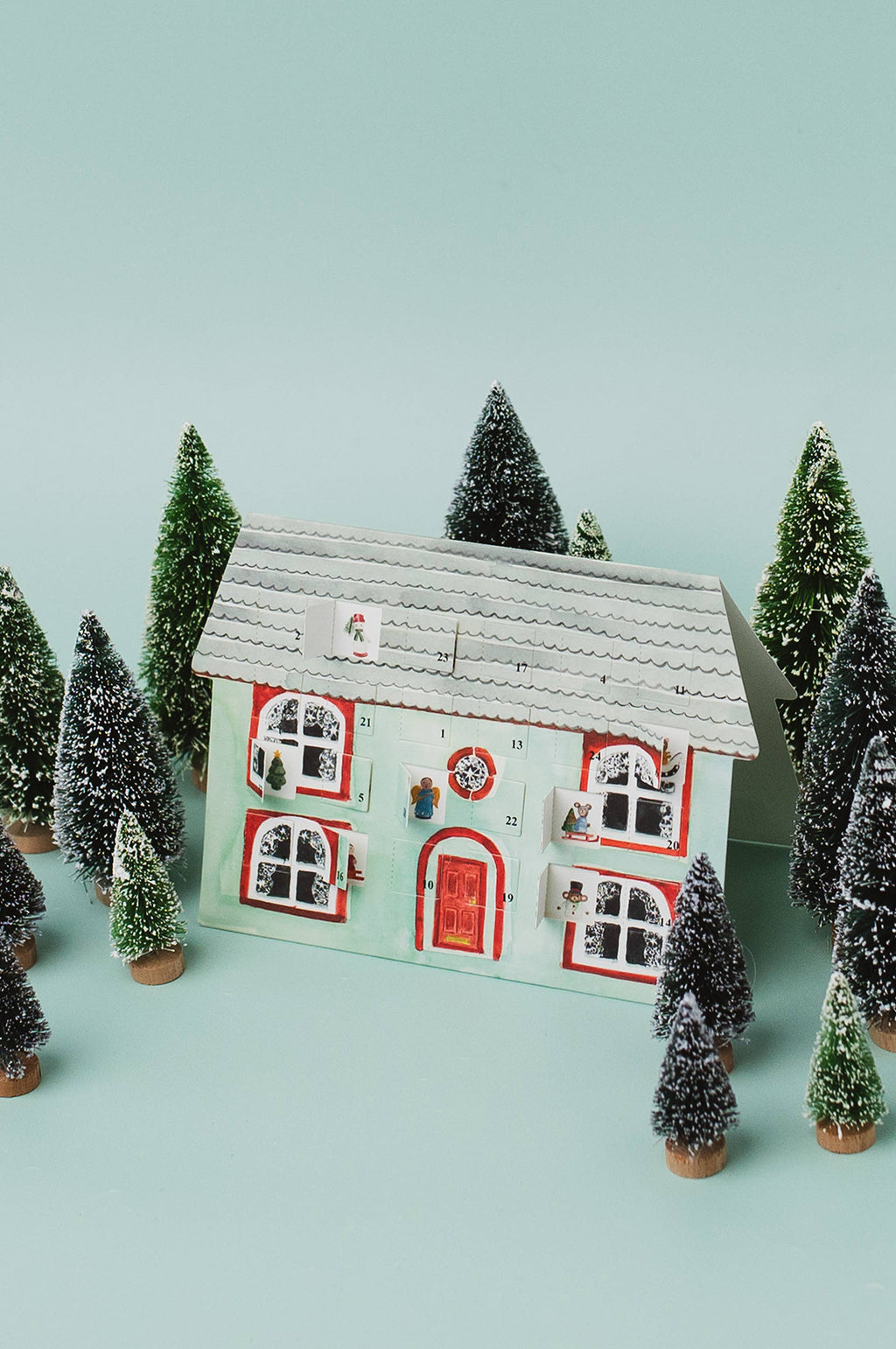 Humbug House Advent Calendar Christmas Card