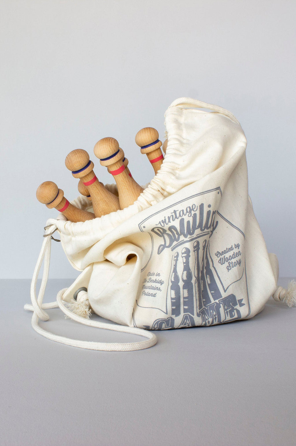 Blue Bowling Set