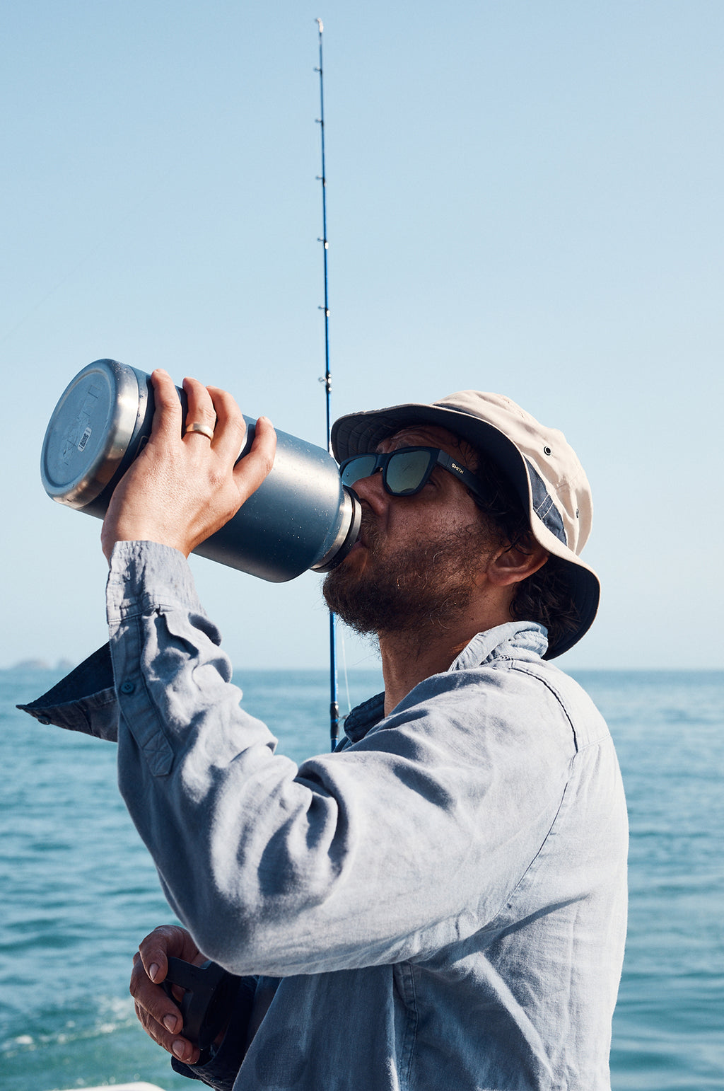 Yeti Bottle Rambler 36Oz Chug - Navy – Sun Diego Boardshop