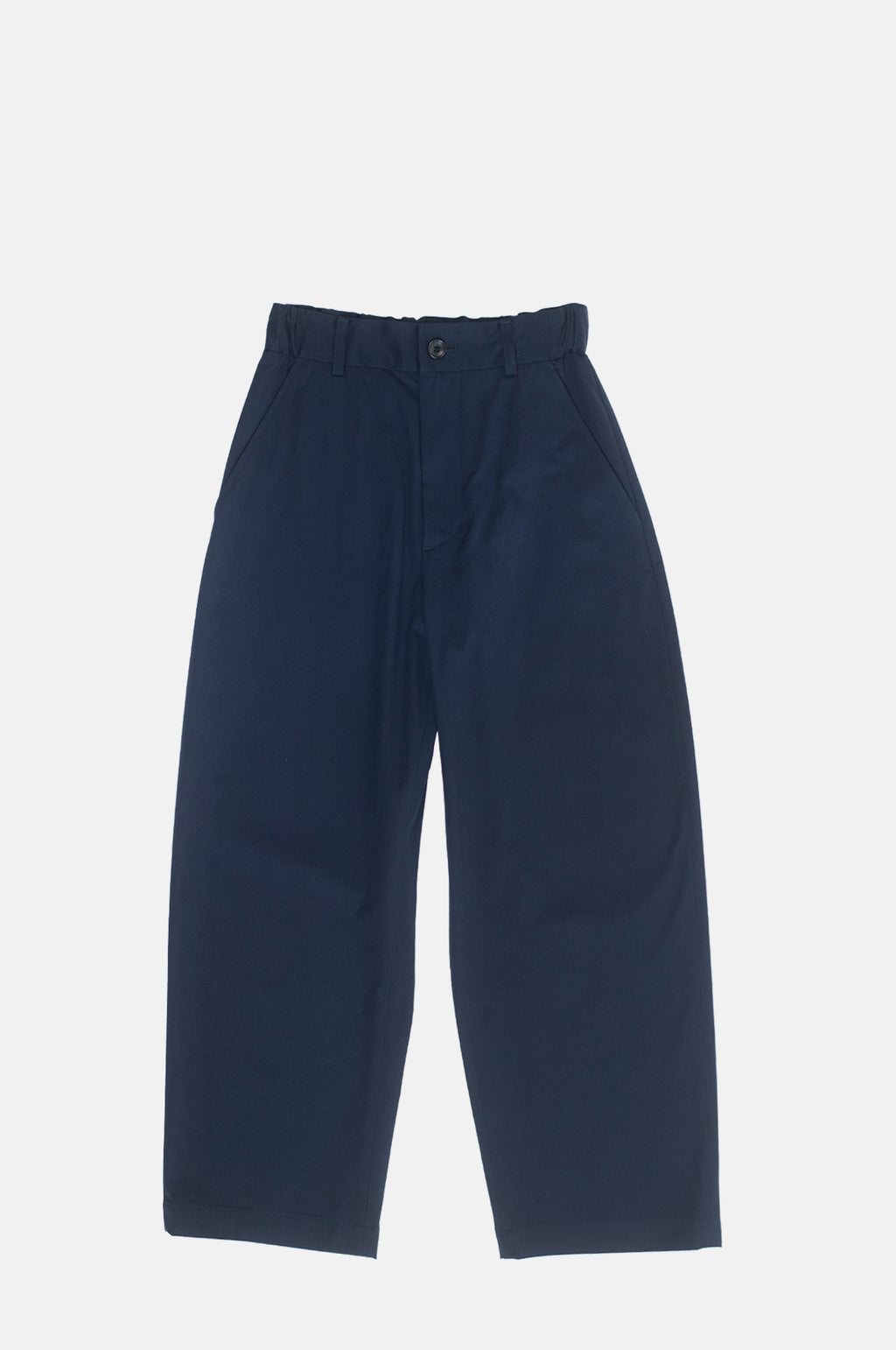 Nicholson & Nicholson Ecru Chino Pants Navy.