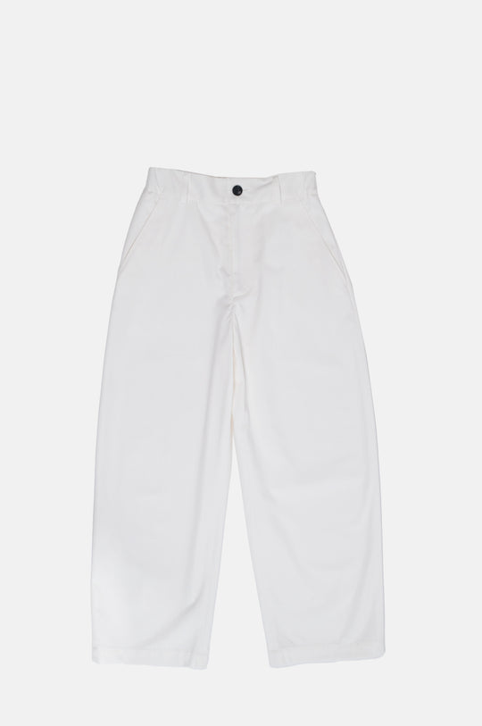Ecru Chino Pants Off White
