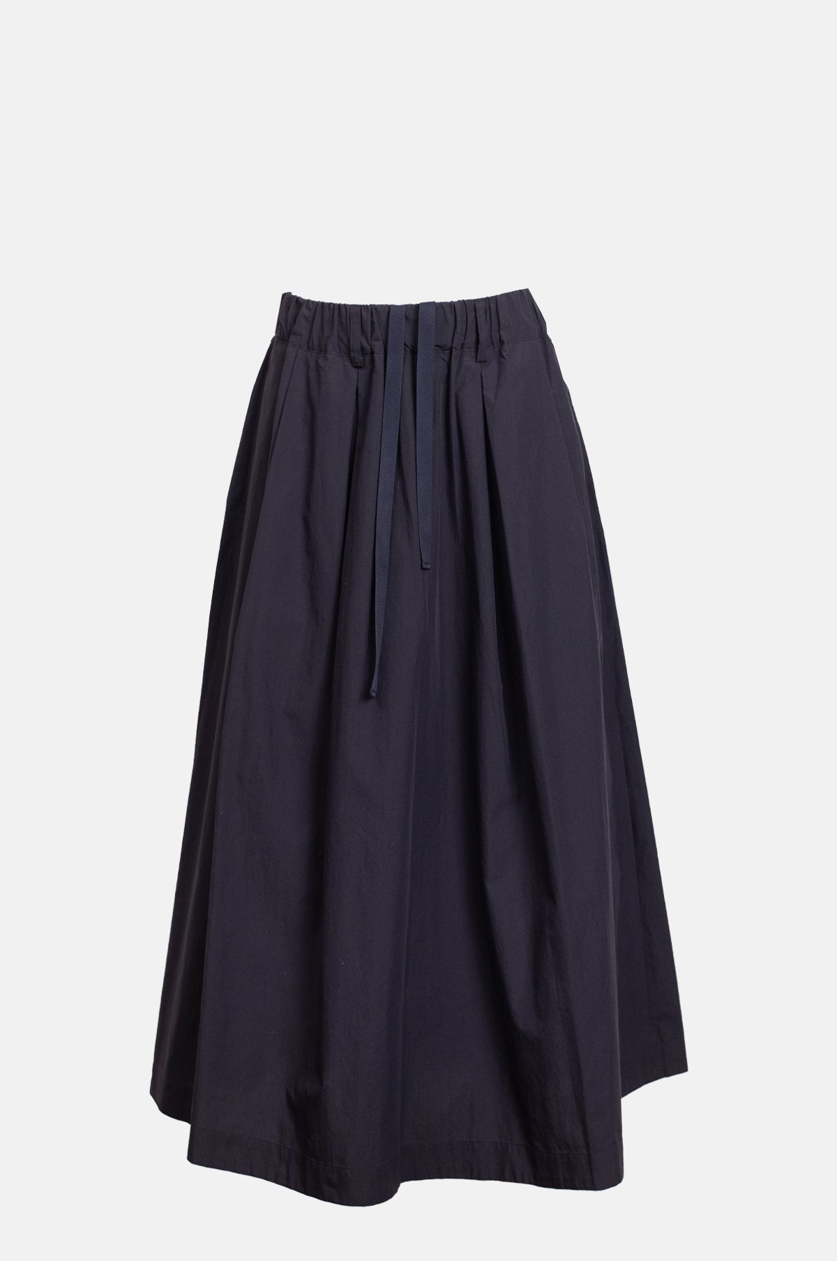 Nicholson and Nicholson Mira Washed Cotton Skirt Navy.