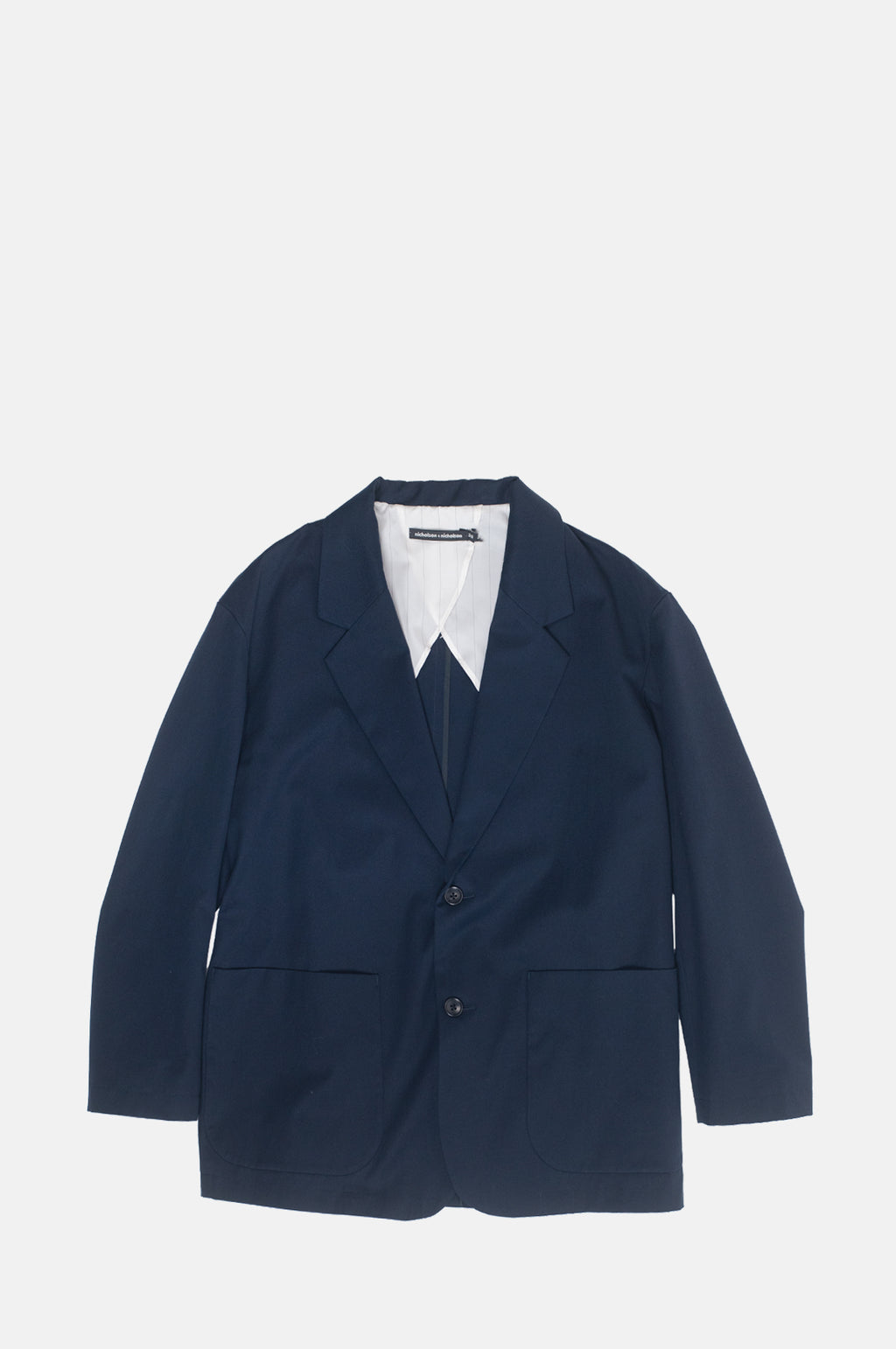 Nicholson & Nicholson Porter Chino Jacket Navy.