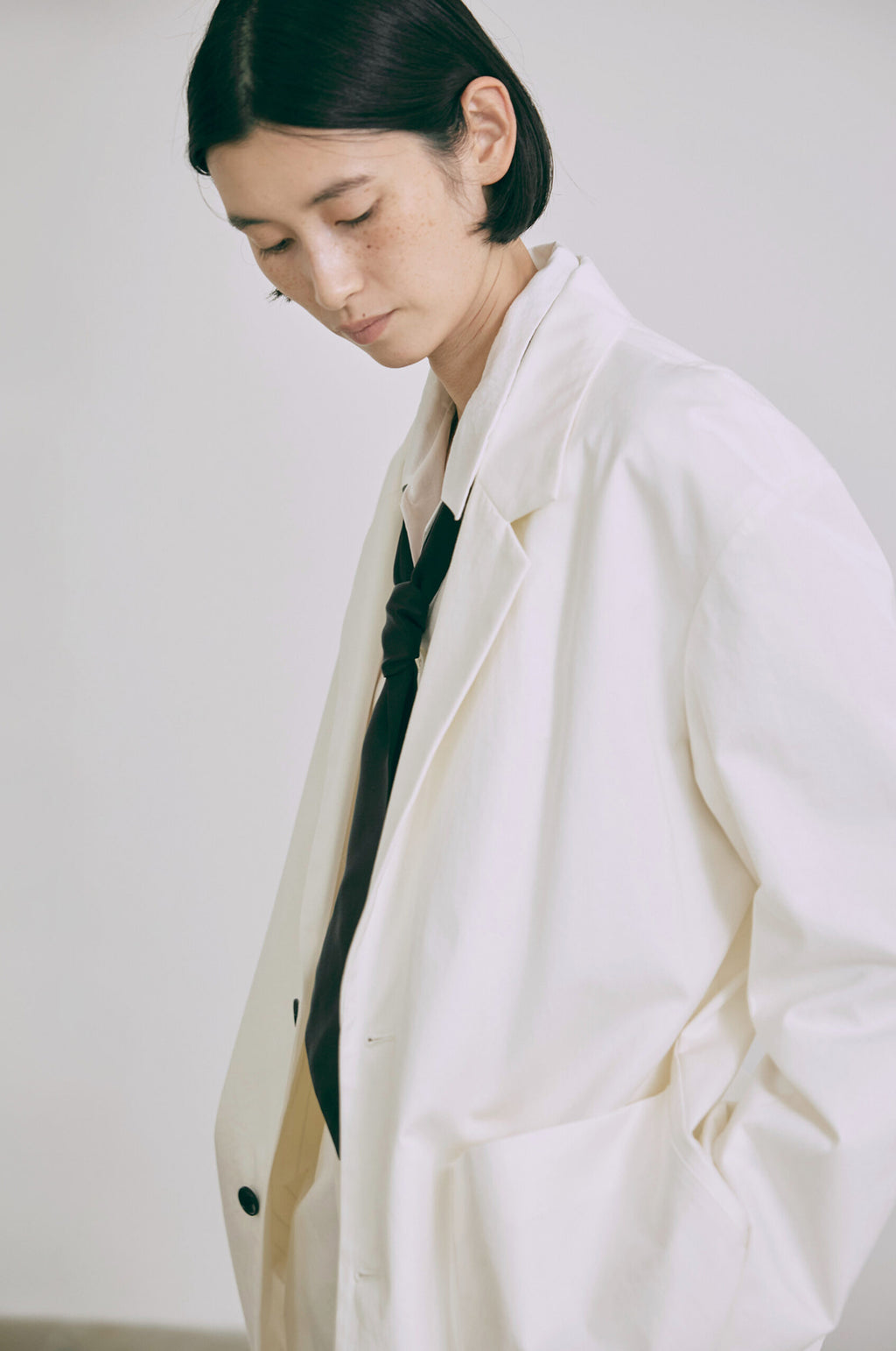 Porter Chino Jacket Off White