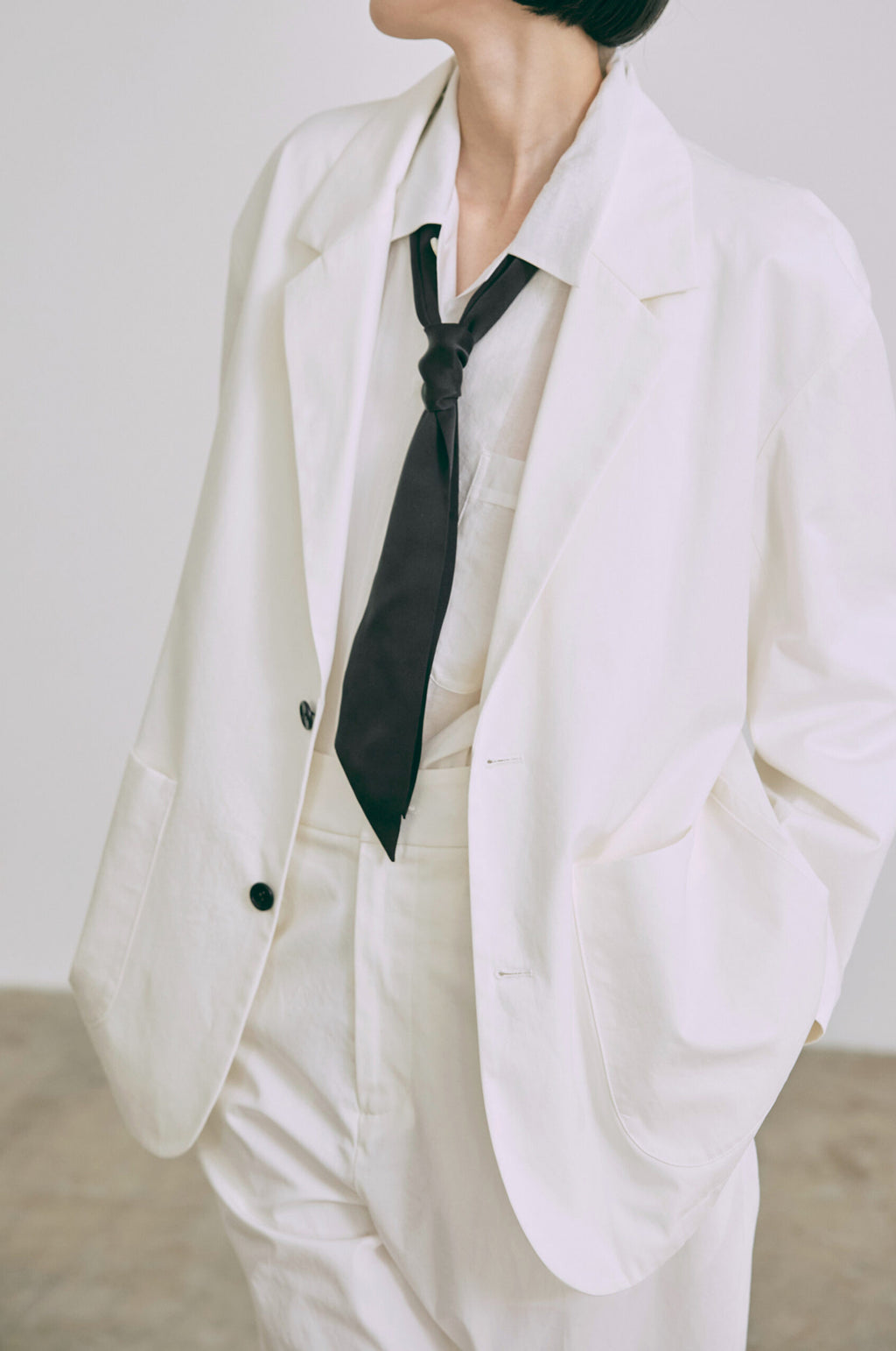 Porter Chino Jacket Off White