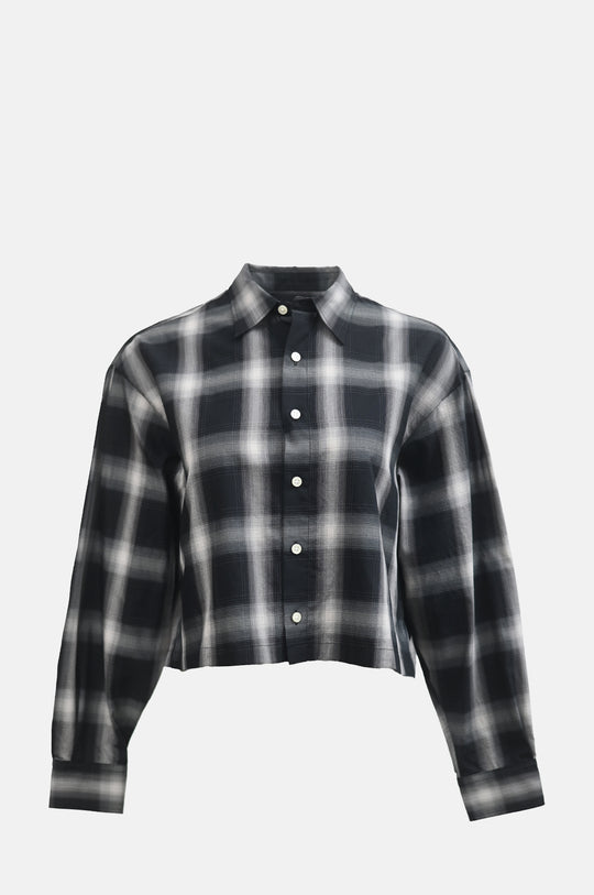 Sara-W Top Grey Check