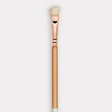 Bacha angled contour shader brush wooden handle and copper ferrule.