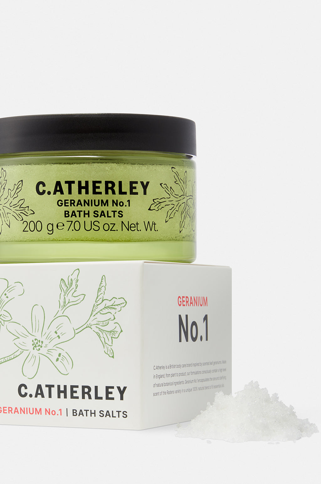 Geranium No.01 Bath Salts 200g