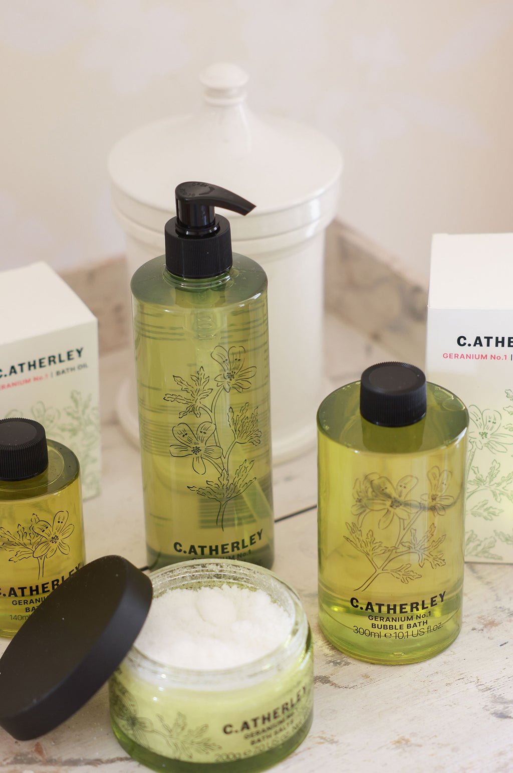 Geranium No.01 Bath Salts 200g