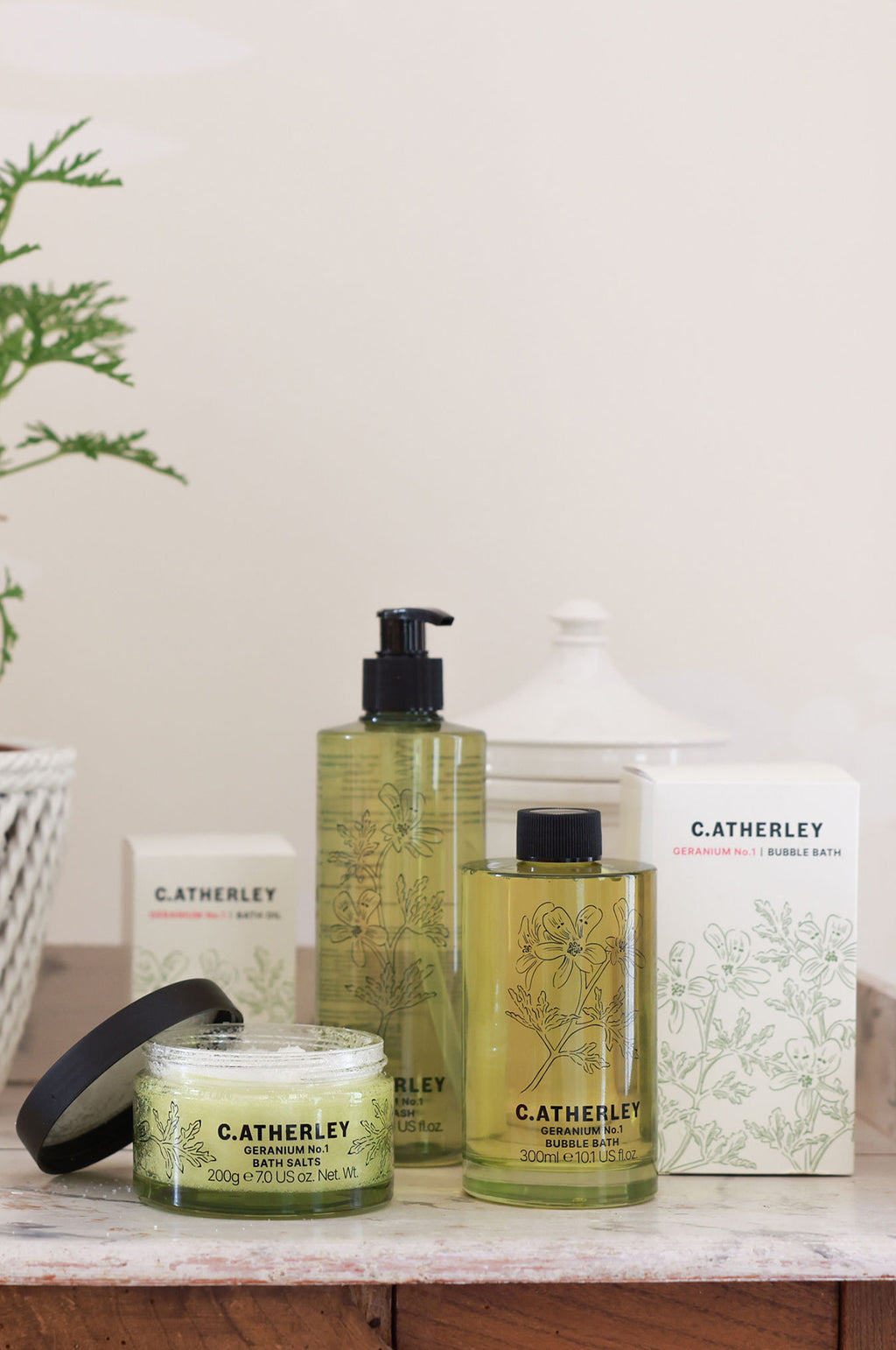 Geranium No.01 Bath Salts 200g