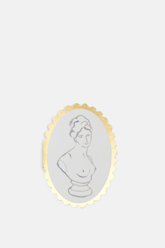 Classical Bust Mini Card