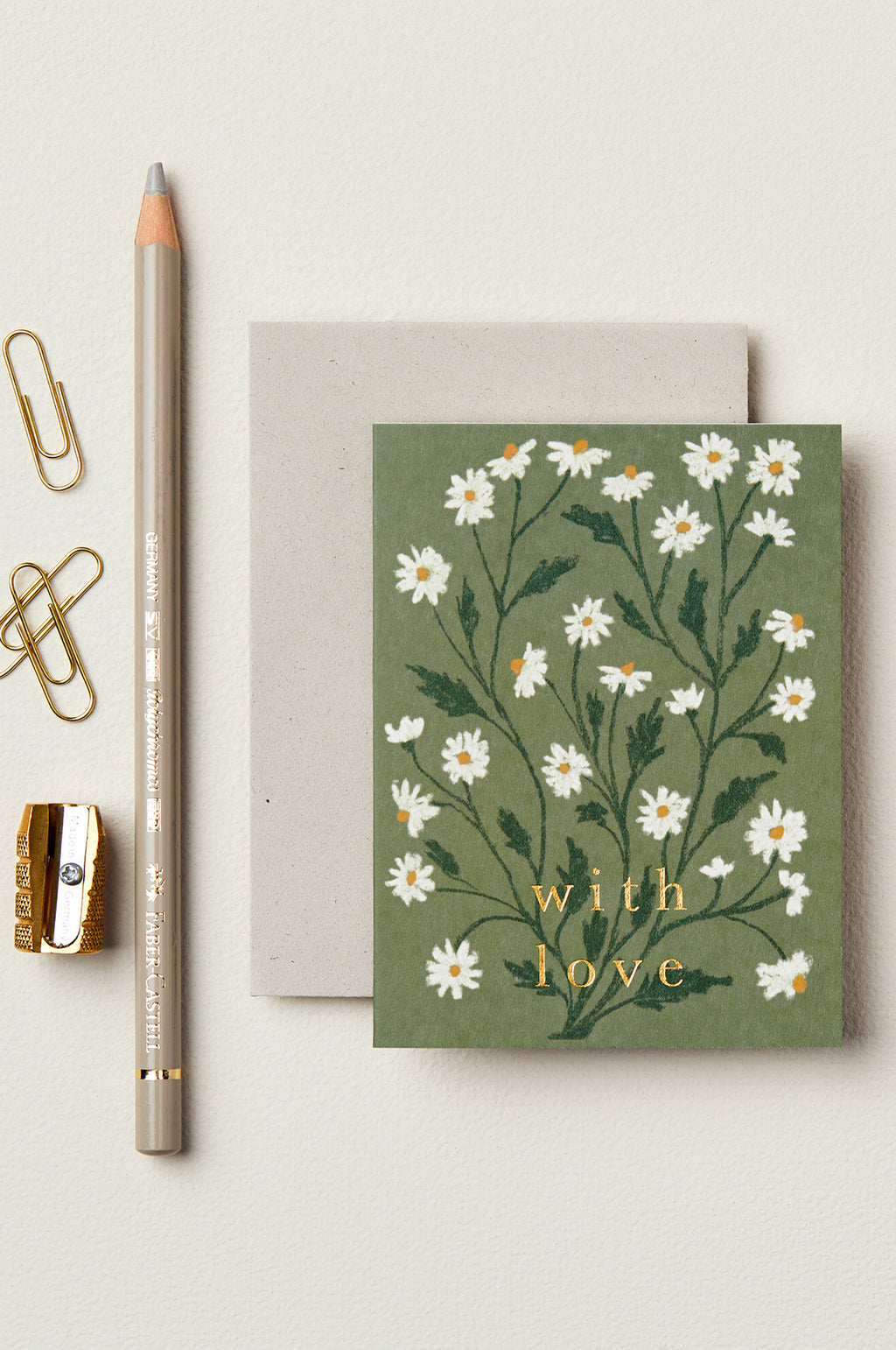 Daisy With Love Mini Card