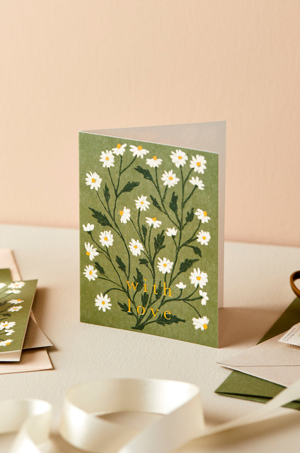 Daisy With Love Mini Card