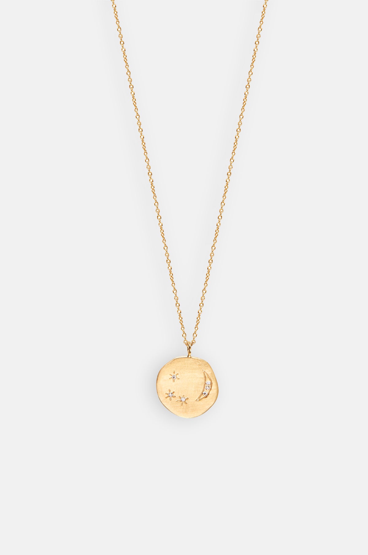 Small coin necklace gold online
