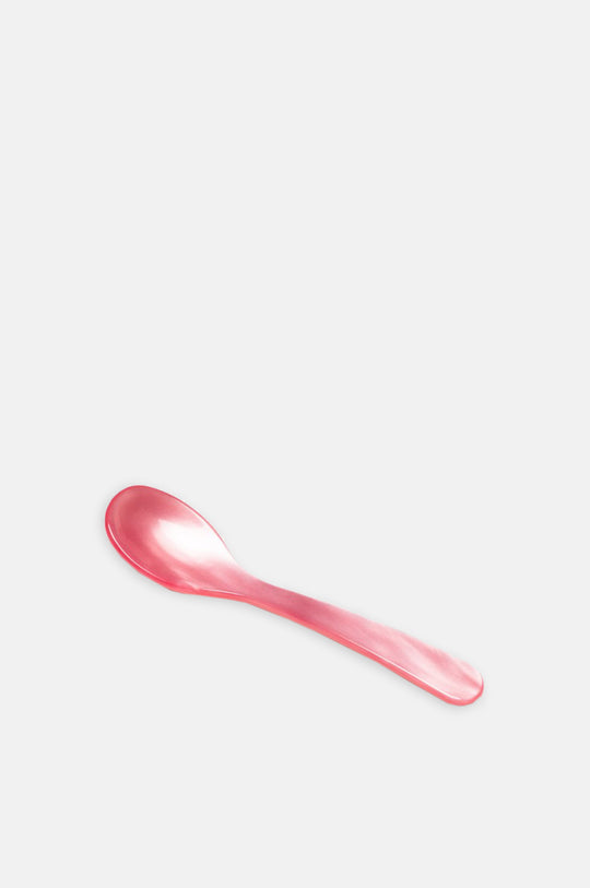 Egg Spoon Rose Red