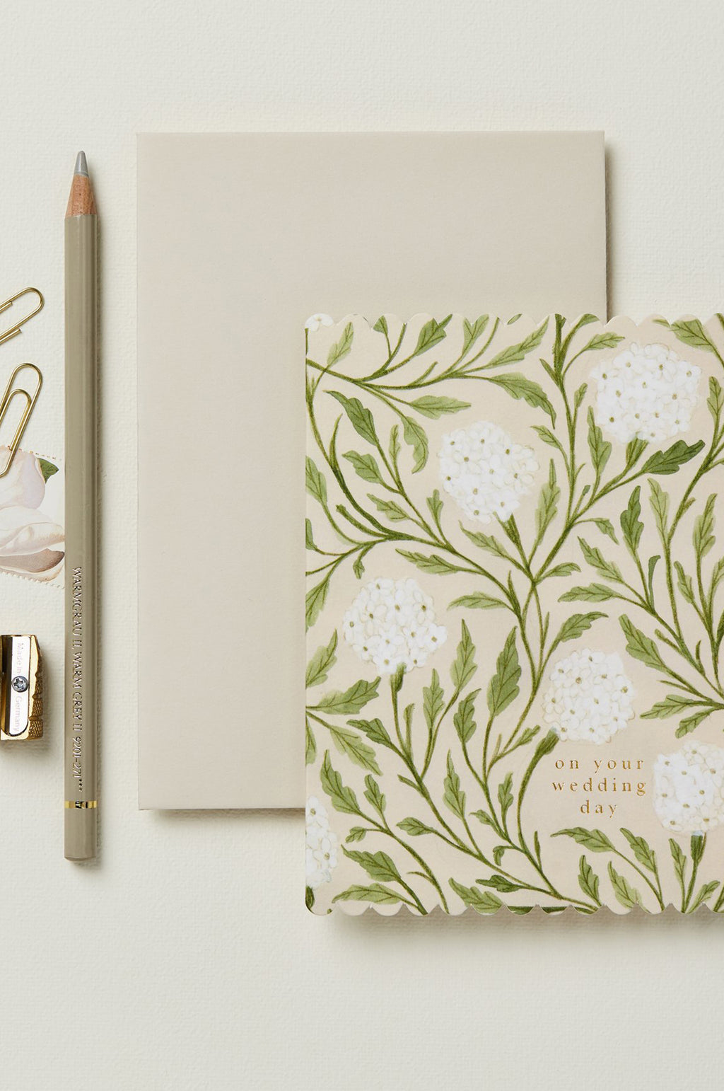 Flora On Your Wedding Day Card