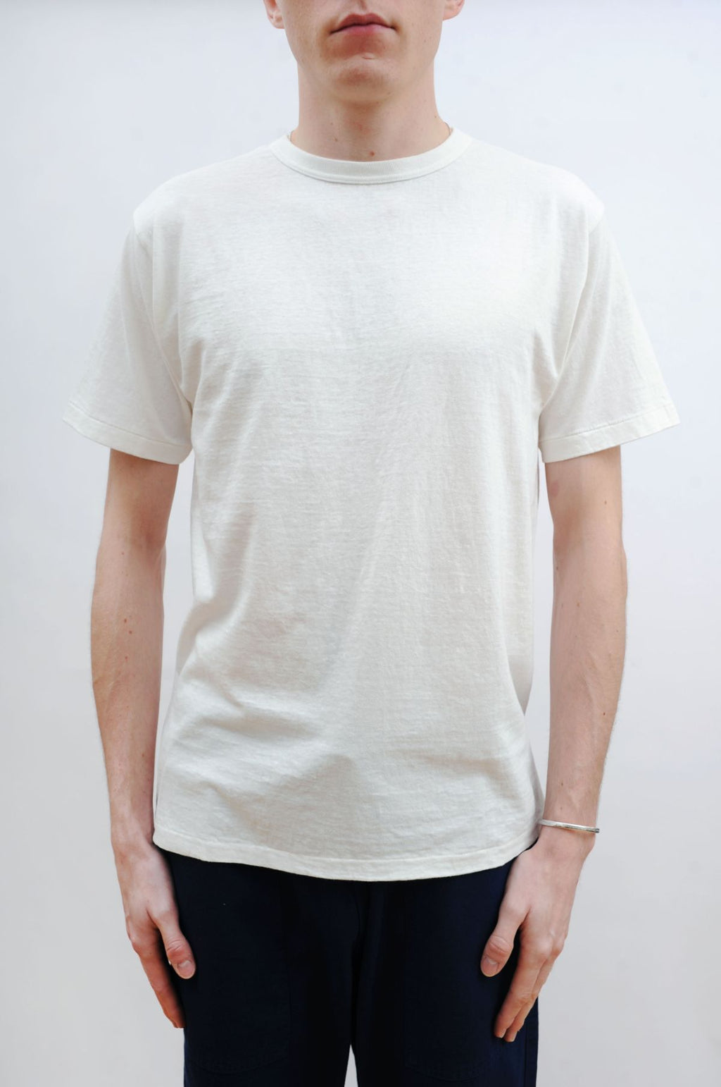 Haleiwa SS T Shirt Off White