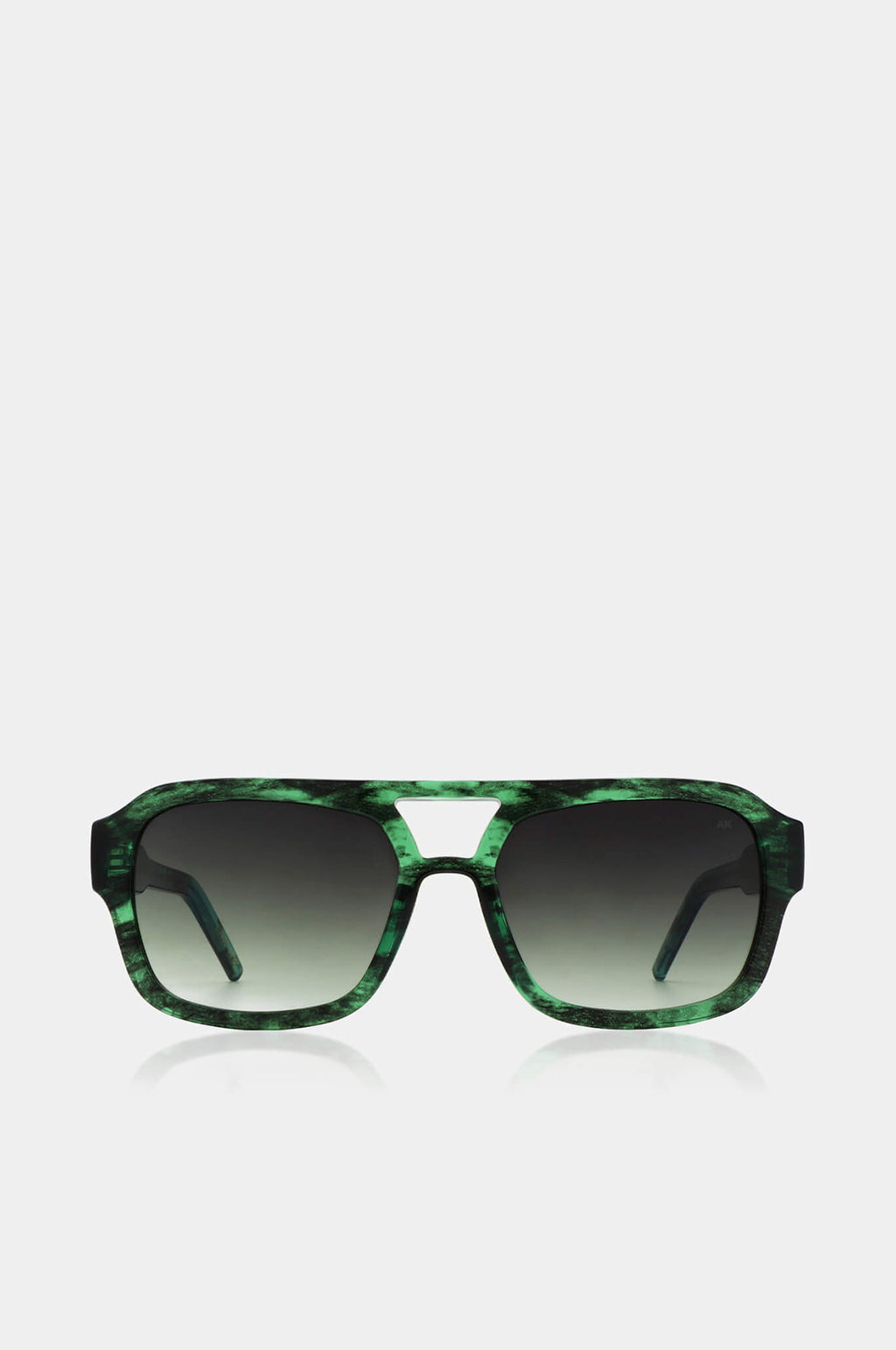 Kaya Sunglasses Green Marble Transparent – The Hambledon