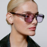 Kaya Sunglasses Grey Transparent