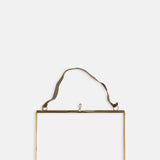 Landscape Hanging Brass Frame 15x10cm