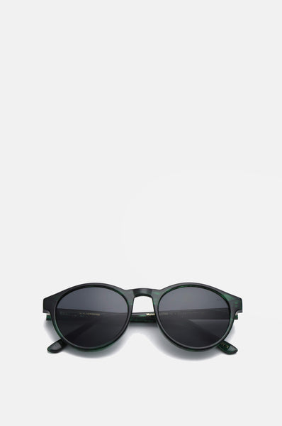 Clifford Sunglasses, Green Marble