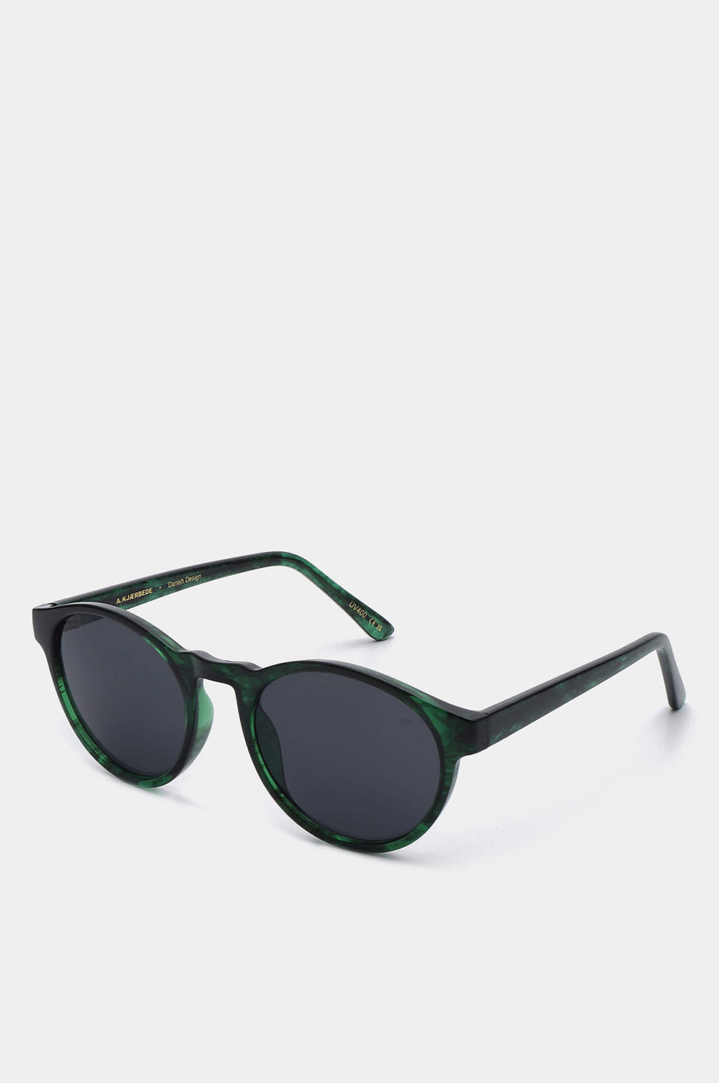 Clifford Sunglasses, Green Marble