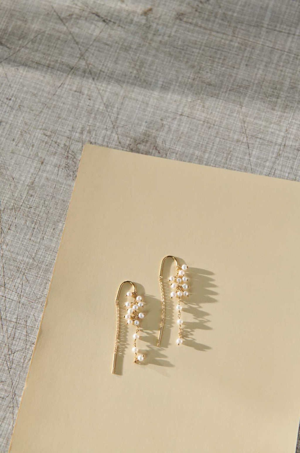 Ocean Treasure Gold Earchains