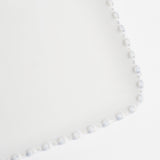 Pearl White Rectangular Tray
