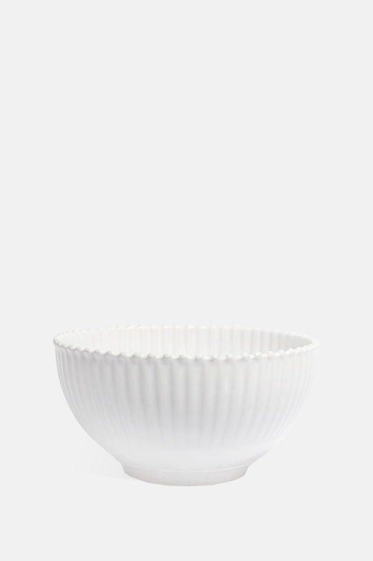 Pearl White Centerpiece Serving Bowl Small