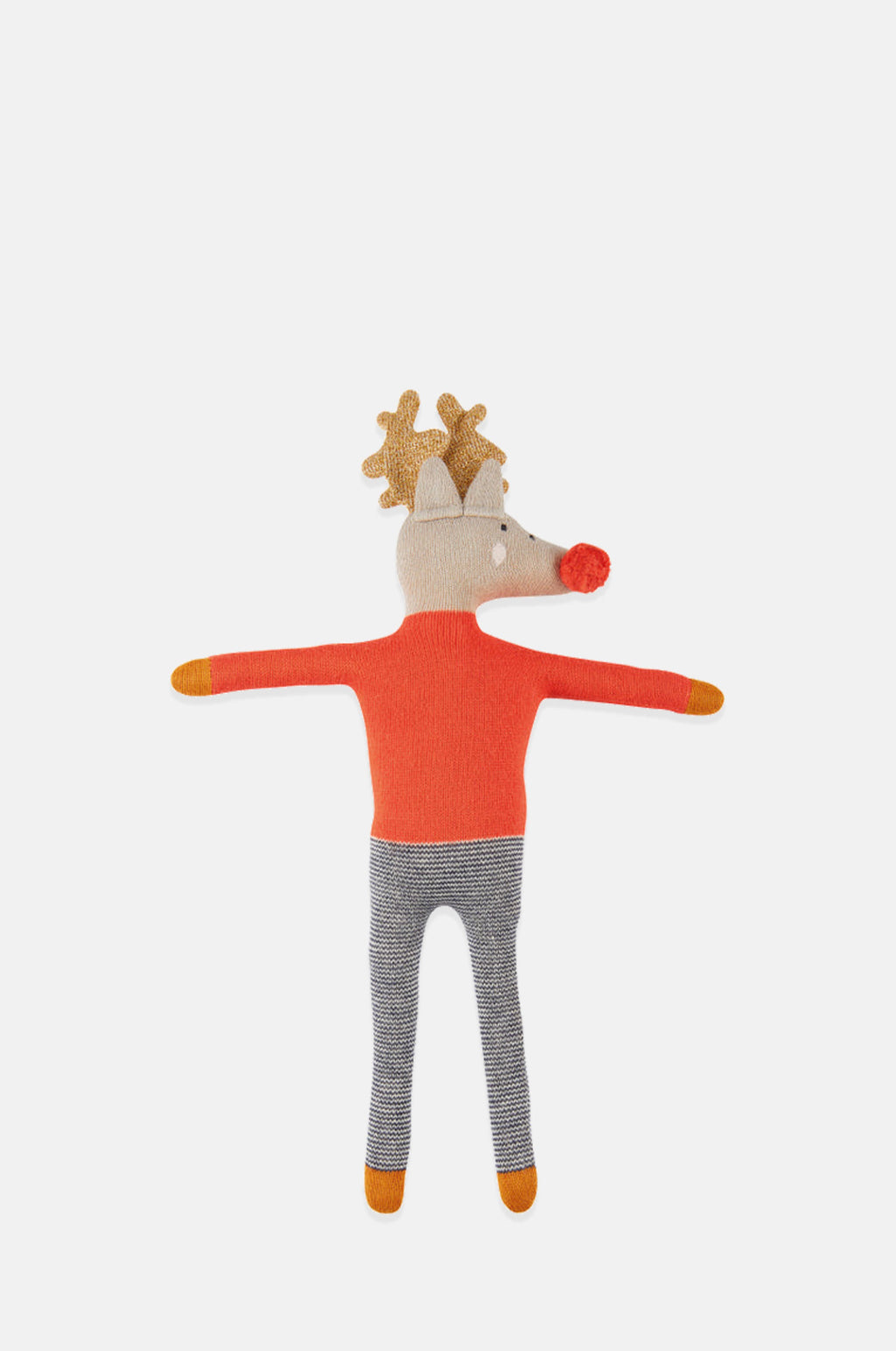 Reindeer Cotton Knit Soft Toy