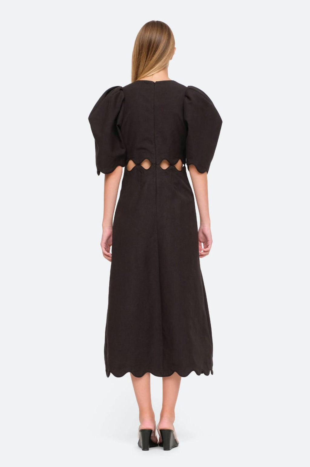Leona S/Slv Dress Black