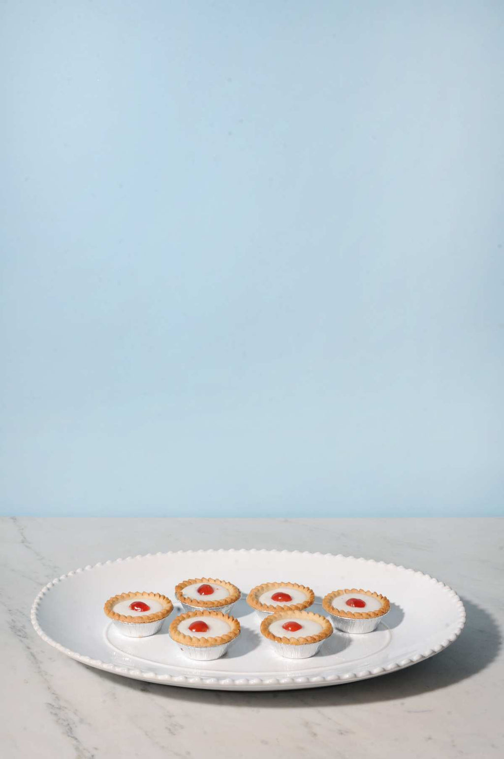 Pearl White Oval Platter Medium