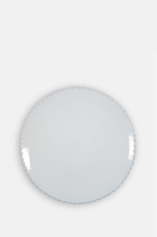 Pearl White Dinner Plate