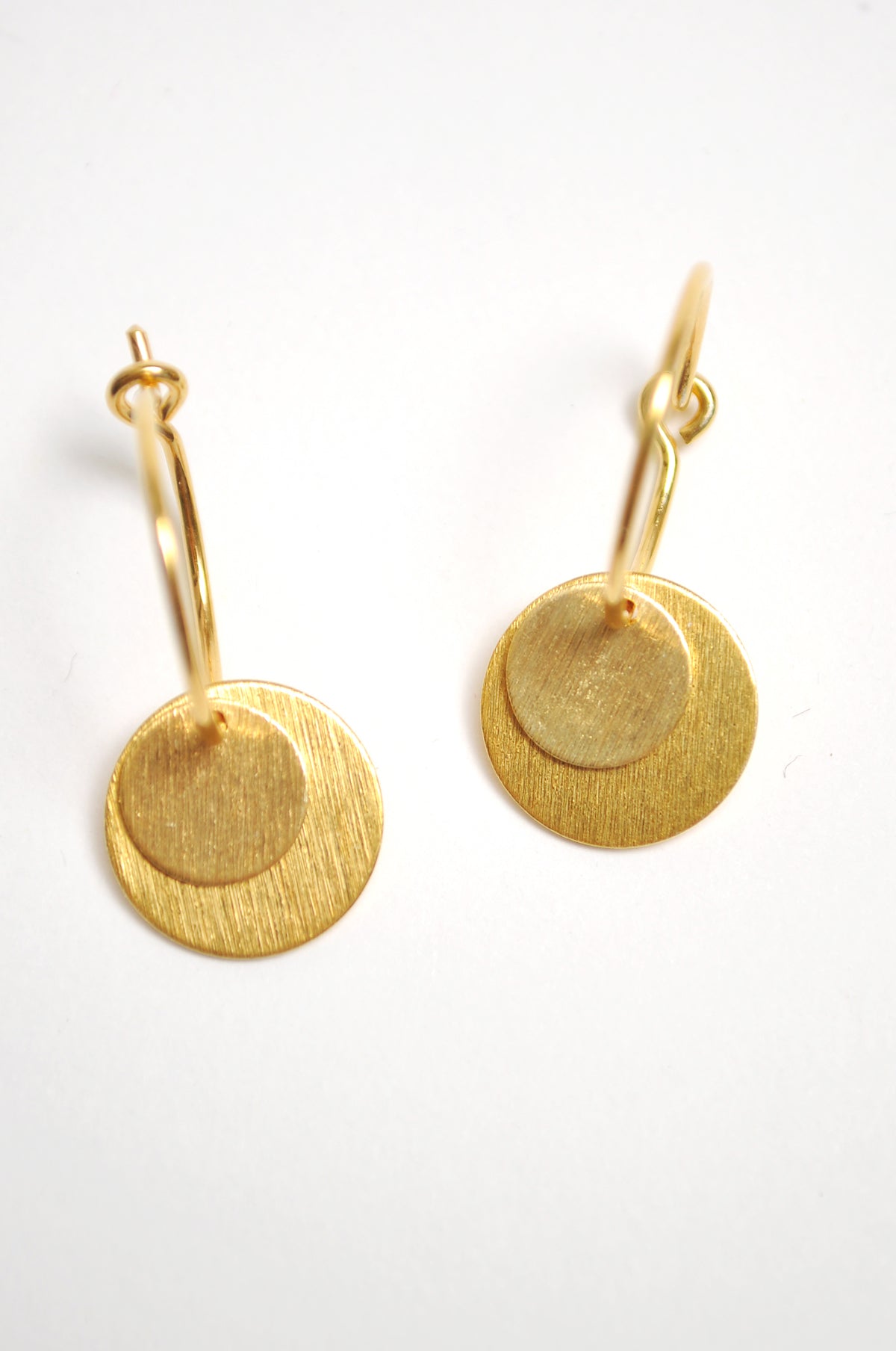 Small sale coin earrings