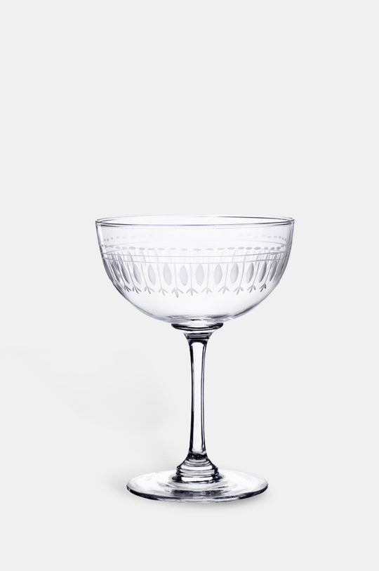 Ovals Champagne Saucer Set