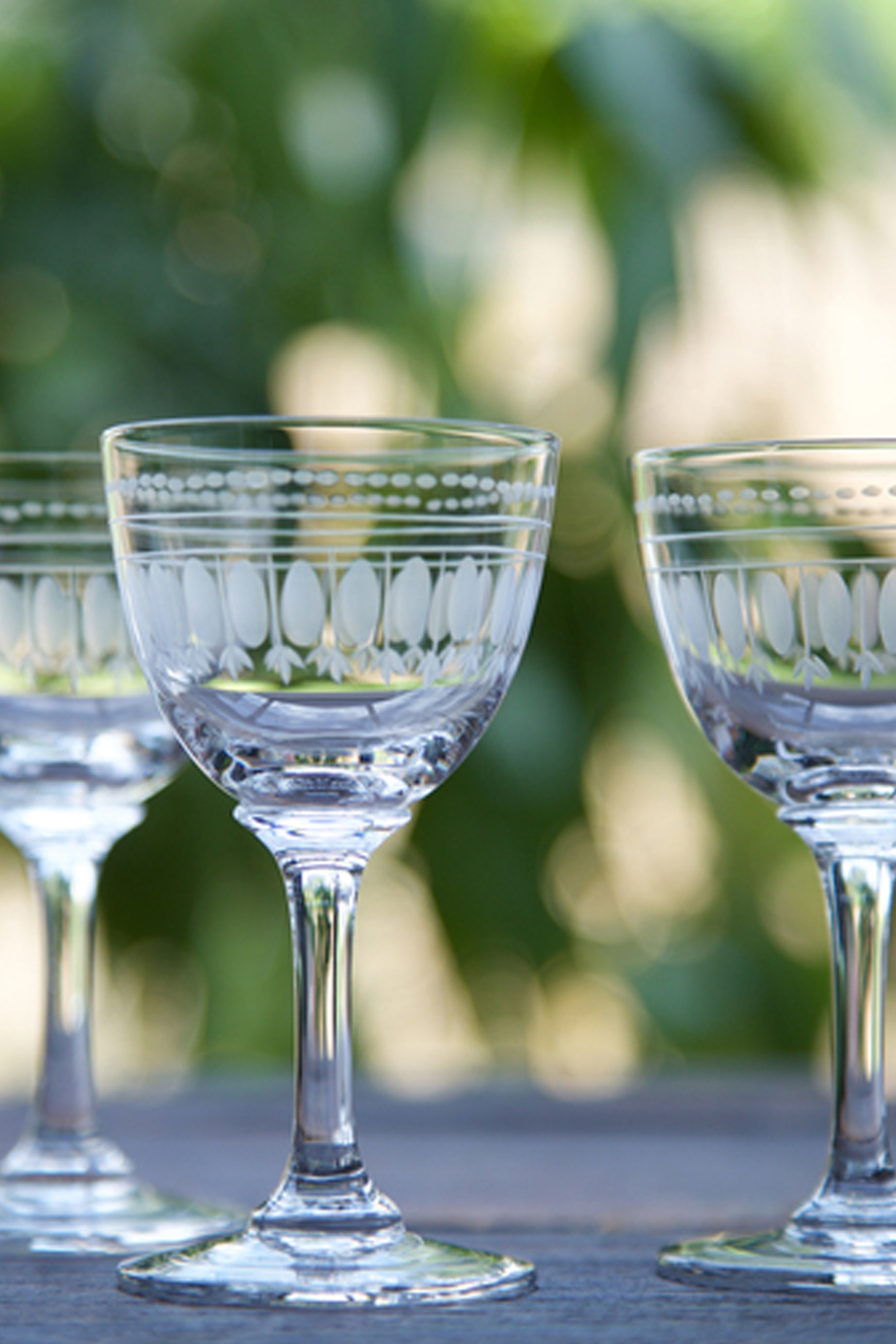 Ovals Liqueur Glass Set