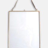 Hanging Brass Frame 25x20cm