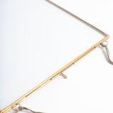 Hanging Brass Frame 25x20cm