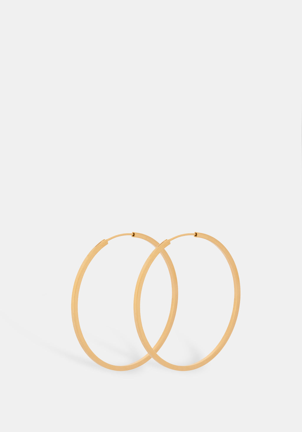 Small Orbit Gold Hoops