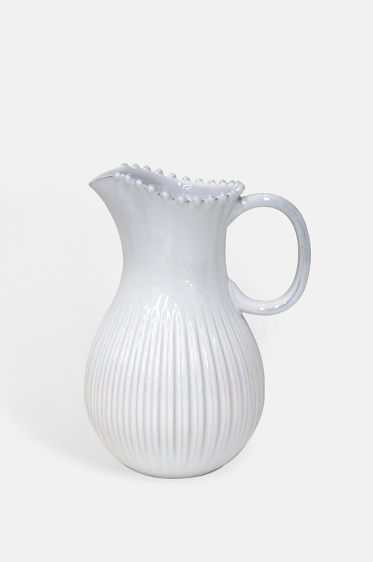 Pearl White Pitcher 2.58L